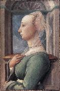 Fra Filippo Lippi portrait of a Woman oil painting reproduction